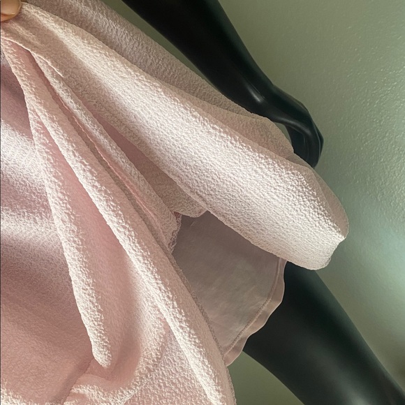 H&M Light Pink Babydoll Tiered Casual Dress - Picture 10 of 12